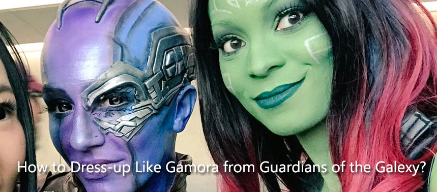 How to Dress-up Like Gamora from Guardians of the Galexy?
