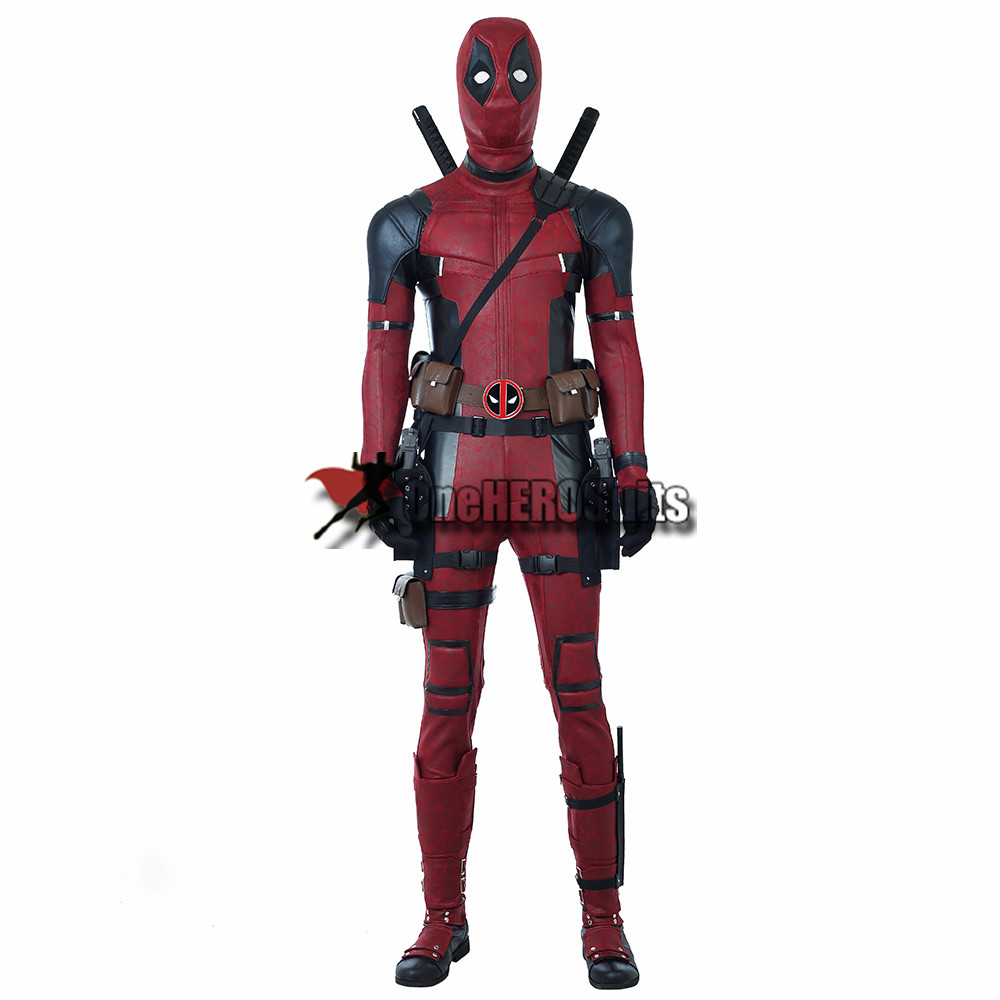 deadpool leather cosplay costumes by oneherosuits