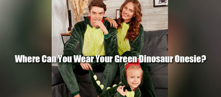 Where Can You Wear Your Green Dinosaur Onesie?